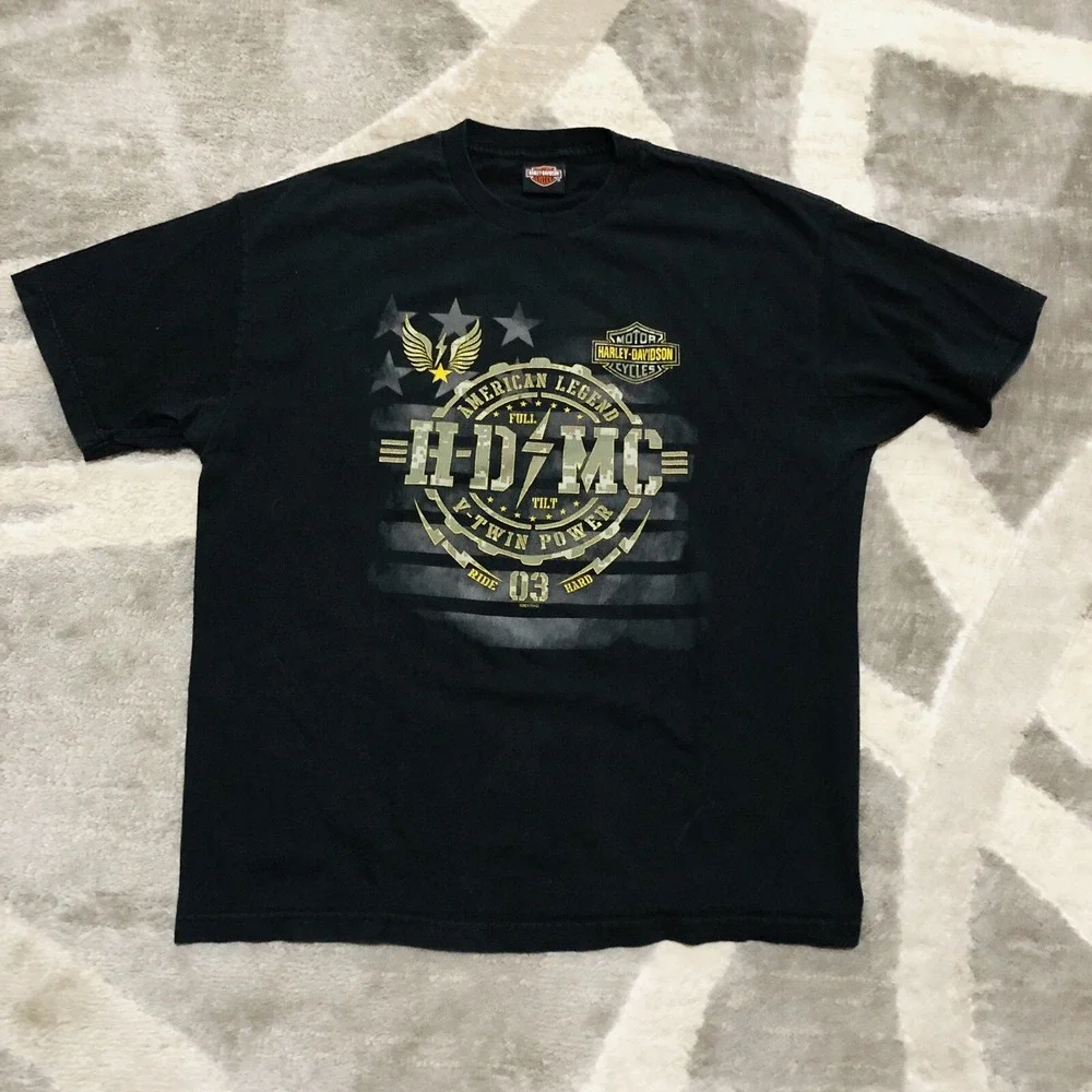 Harley-Davidson Longhorn Graphic Tee - Black - Picture 4 of 11